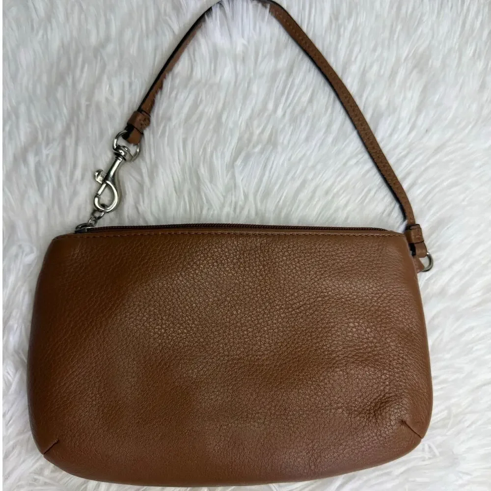 COACH Brown Wristlet